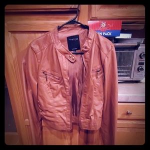 Ladies pleather jacket